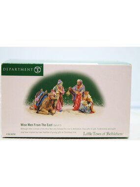 Dept 56 Little Town of Bethlehem - Wise Men From the East